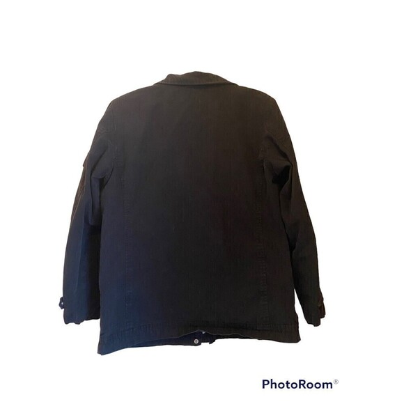 Izzi Outerwear Black Zip Up Jacket. SZ. M - Picture 2 of 4